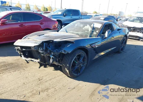 2019 Chevrolet Corvette Stingray из США, поврежденный, VIN 1G1YA2D73K5121218